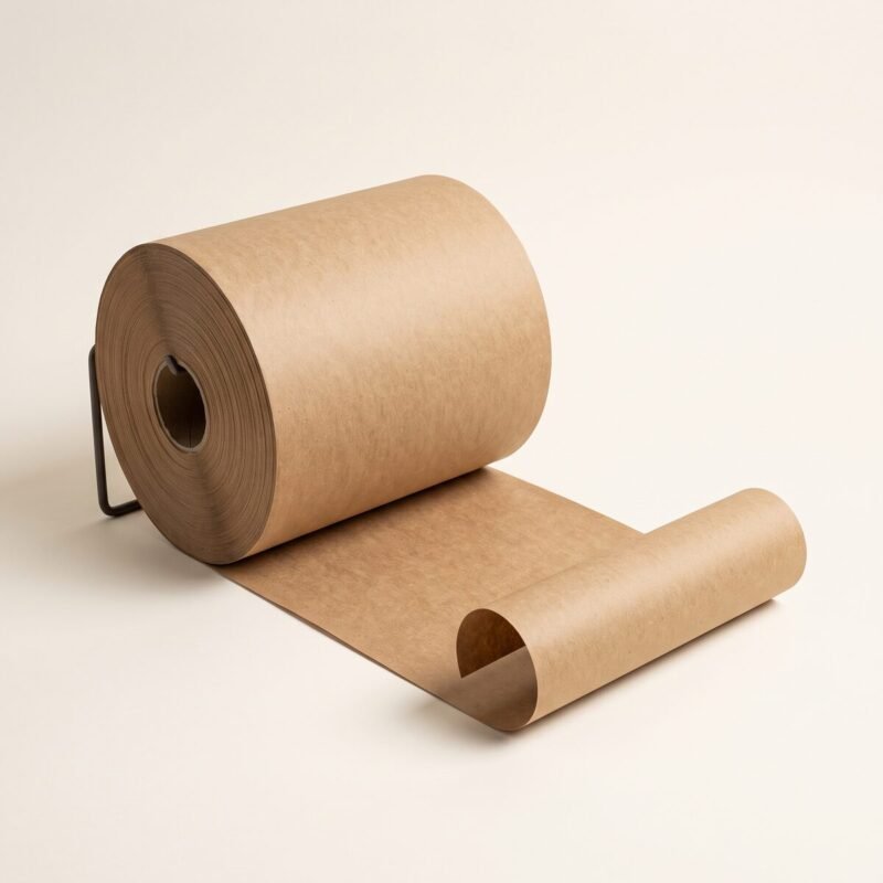 Packpapier Rolle 100 cm × 250 m – 80 g/m² Natronkraft